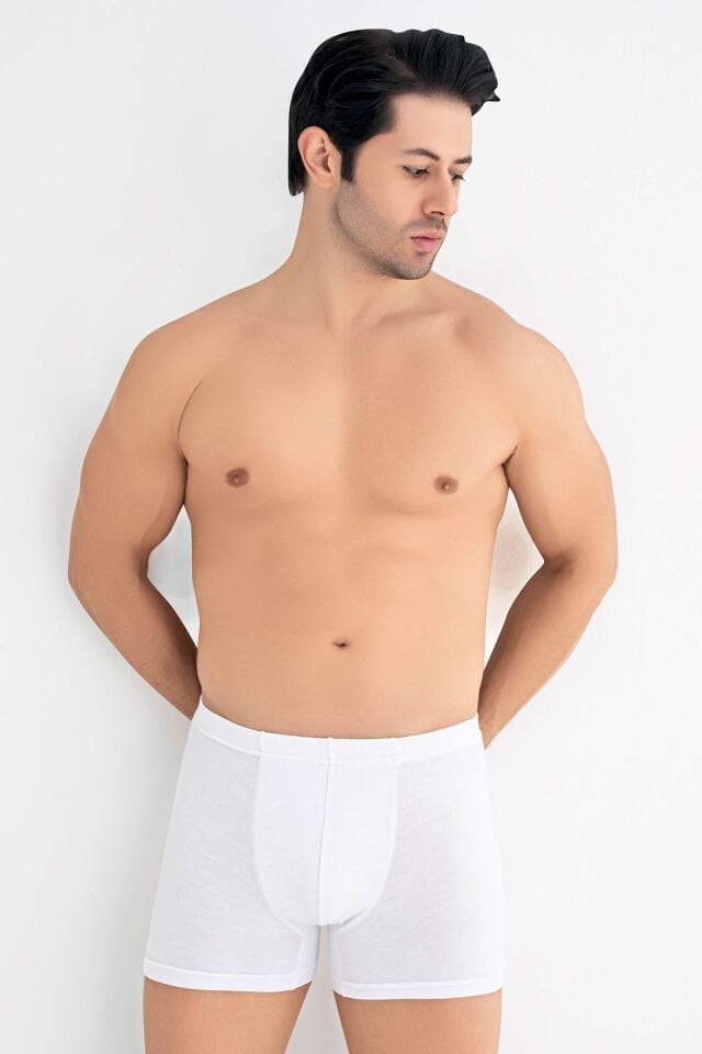 Senfoni Organik Bambu Erkek Boxer %92 Bambu – Nefes Alabilir ve Esnek İç Giyim