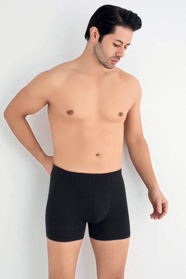 Senfoni Organik Bambu Erkek Boxer %92 Bambu – Nefes Alabilir ve Esnek İç Giyim