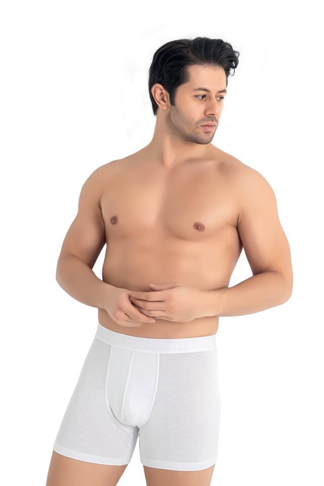 Senfoni Organik Bambu Erkek Boxer %92 Bambu – Nefes Alabilir ve Esnek İç Giyim