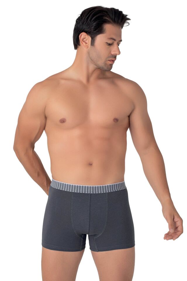 3'lü Paket Modal Erkek Boxer