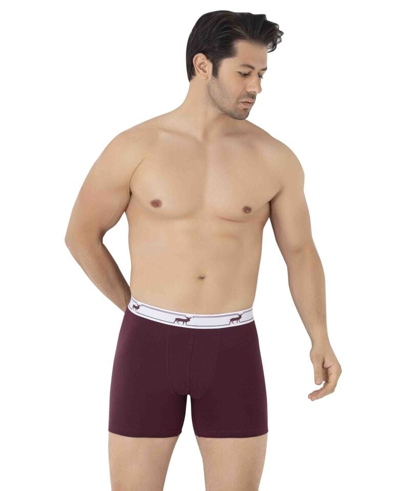 3'lü Paket Modal Erkek Boxer
