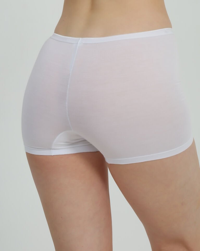 Senfoni 3’lü Siyah, Beyaz & Ten Organik Bambu Bayan Boxer Külot %92 Bambu – İç Giyim Paket