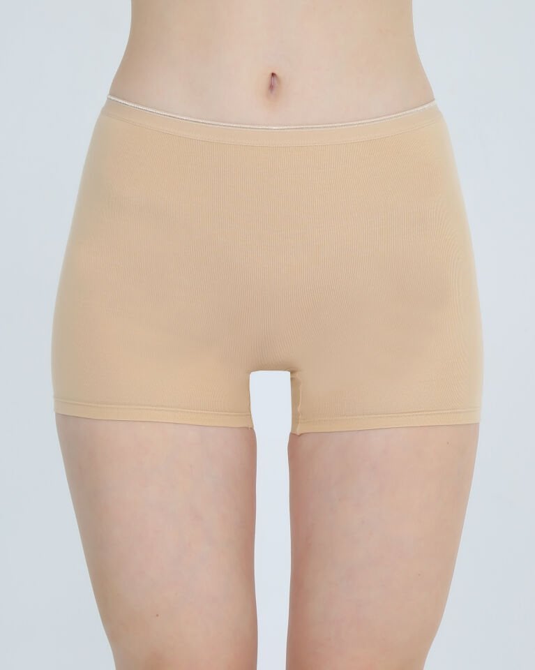 Senfoni 3’lü Siyah, Beyaz & Ten Bayan Boxer Külot %46 Pamuk %46 Modal %8 Elastan – İç Giyim Paket